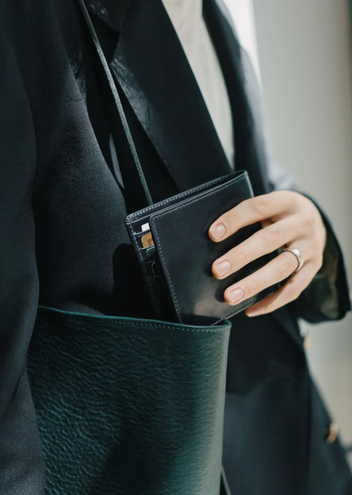 S0040 NOTECASE / BRIDLE LEATHER