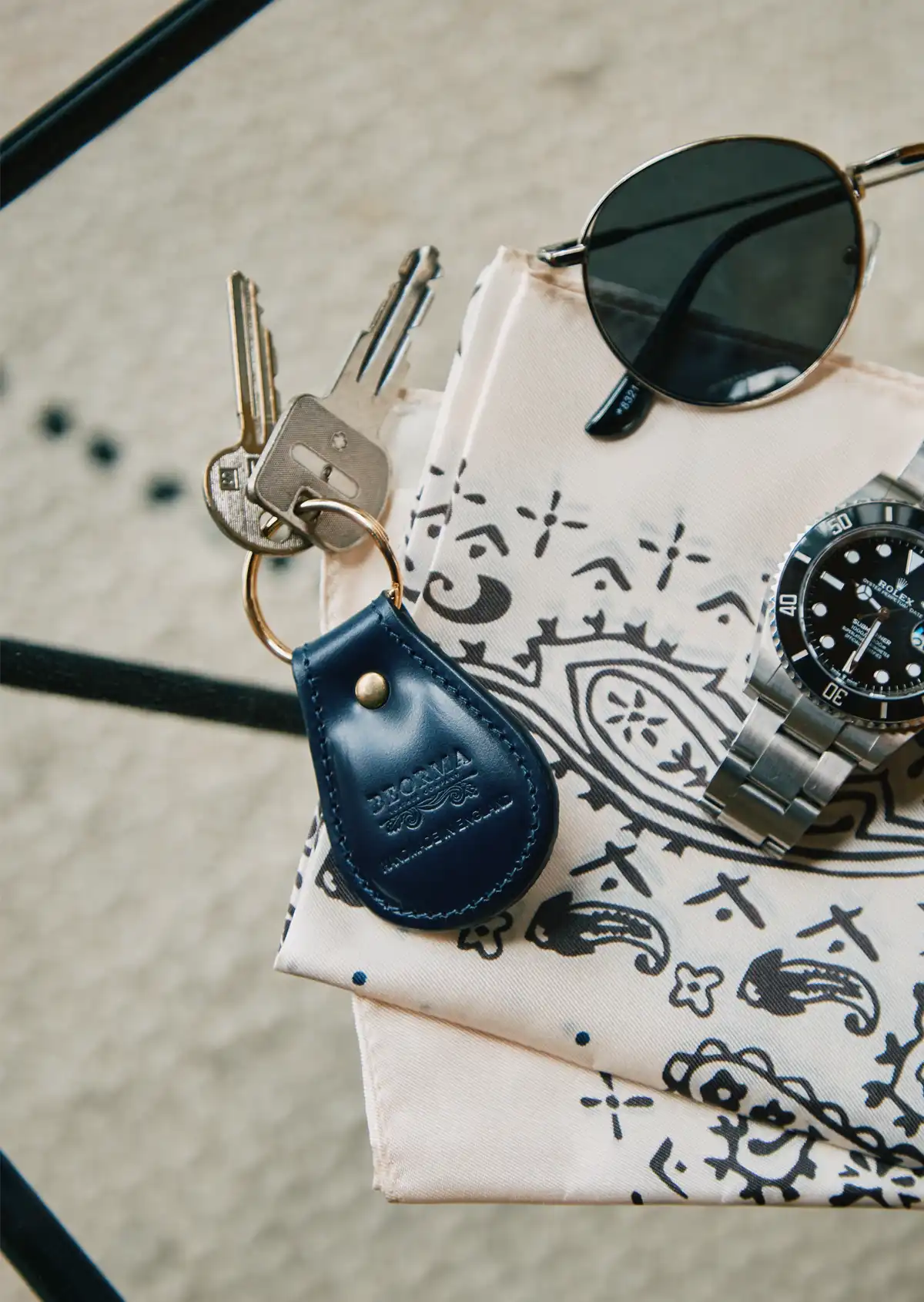 S0668 KEY FOB / BRIDLE LEATHER