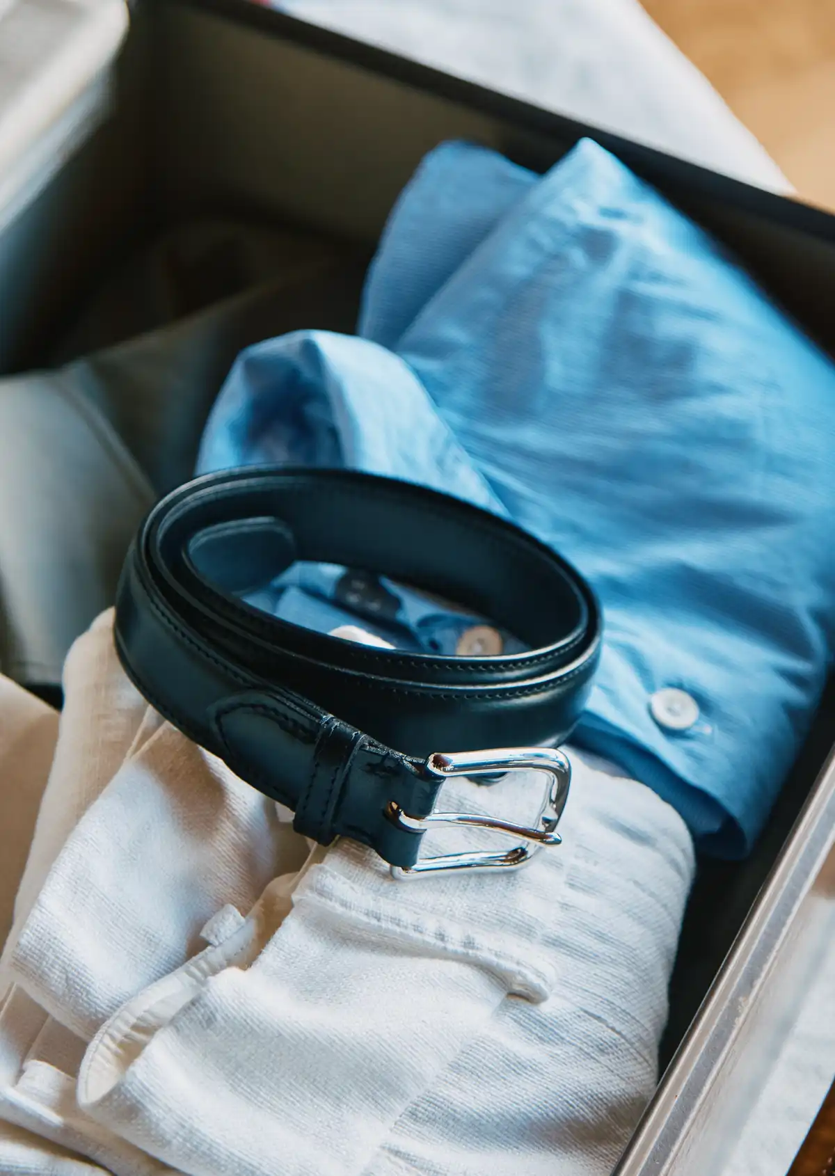 B0013 28mm SELF LINED BELT / BRIDLE